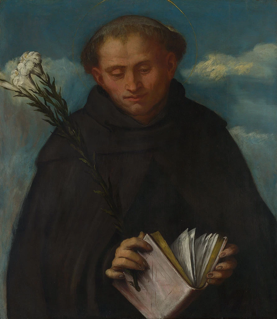Il Romanino-16-Altare della natività di Gesù - San Filippo Benizi - National Gallery, Londra